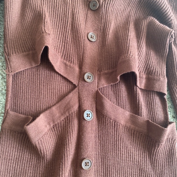 Derek Heart Women’s Long Sleeve Brown Dress Size XL - Picture 12 of 13